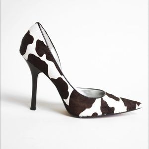 GUESS Animal Print Pointy Pumps